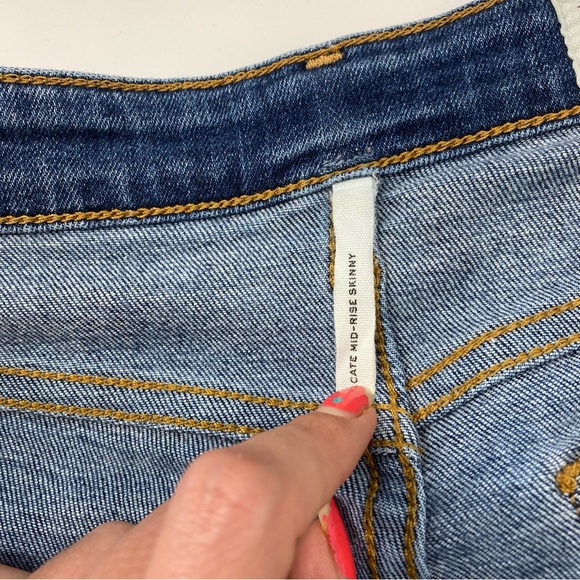 Rag & Bone Cate Mid Rise Skinny Jeans in Juni Dark Wash Womens Size 27 - Picture 15 of 15